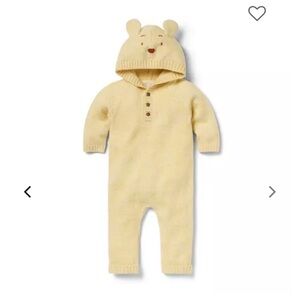 Janie and Jack Winnie the Pooh hooded suit